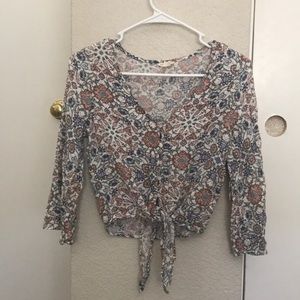 Cute floral top
